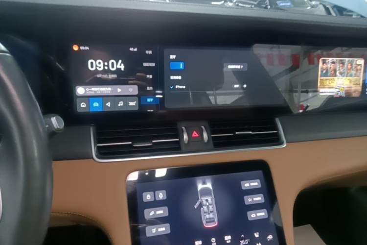 Used Li Auto ONE 2020 Extended-Range 6-Seater Version Audio And AC Panel