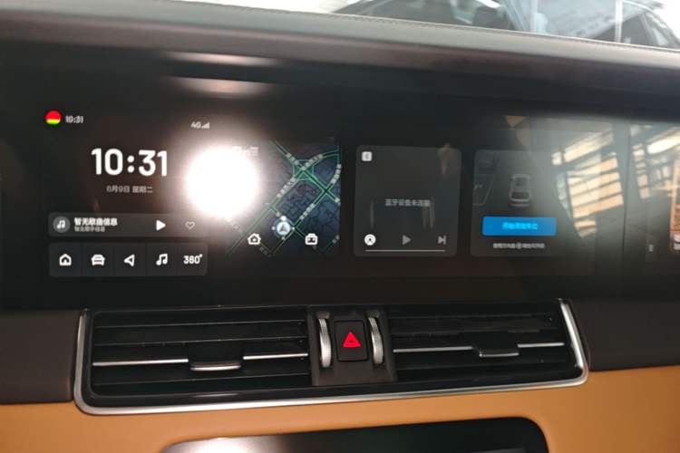 Used Li Auto ONE 2020 Extended-Range 6-Seater Version Audio And AC Panel