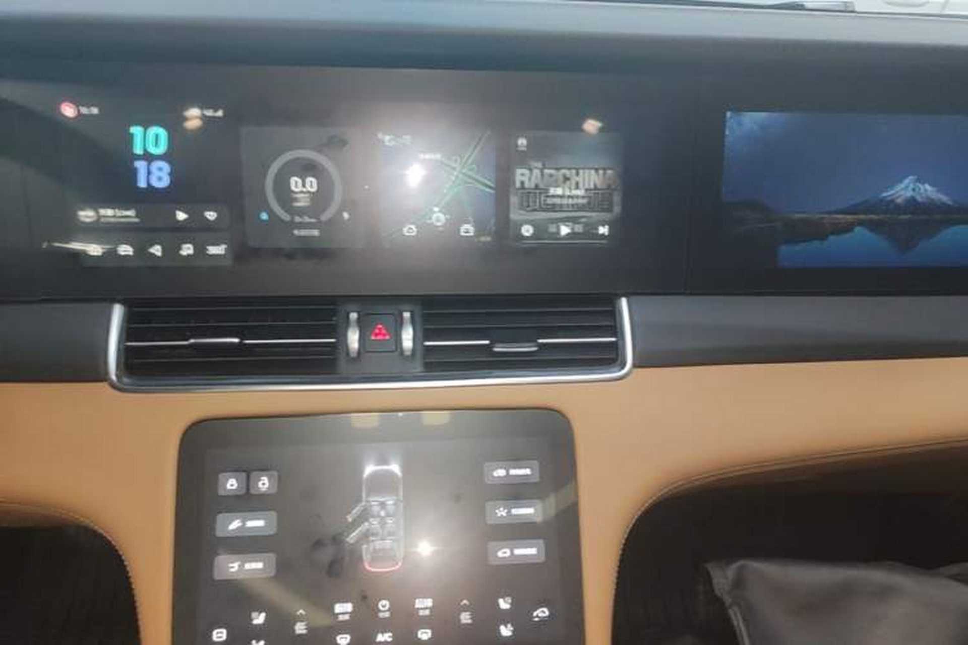 Used Li Auto ONE 2020 Extended-Range 6-Seater Version Audio And AC Panel