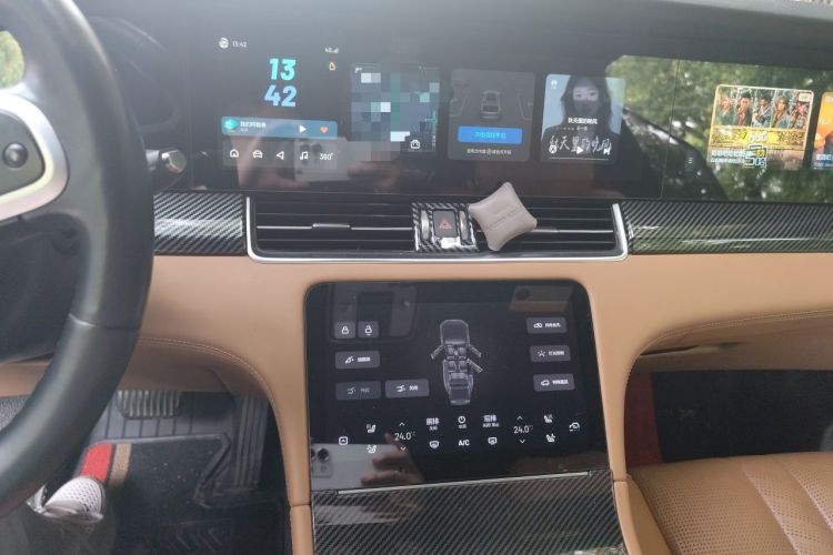 Used Li Auto ONE 2020 Extended-Range 6-Seater Version Audio And AC Panel