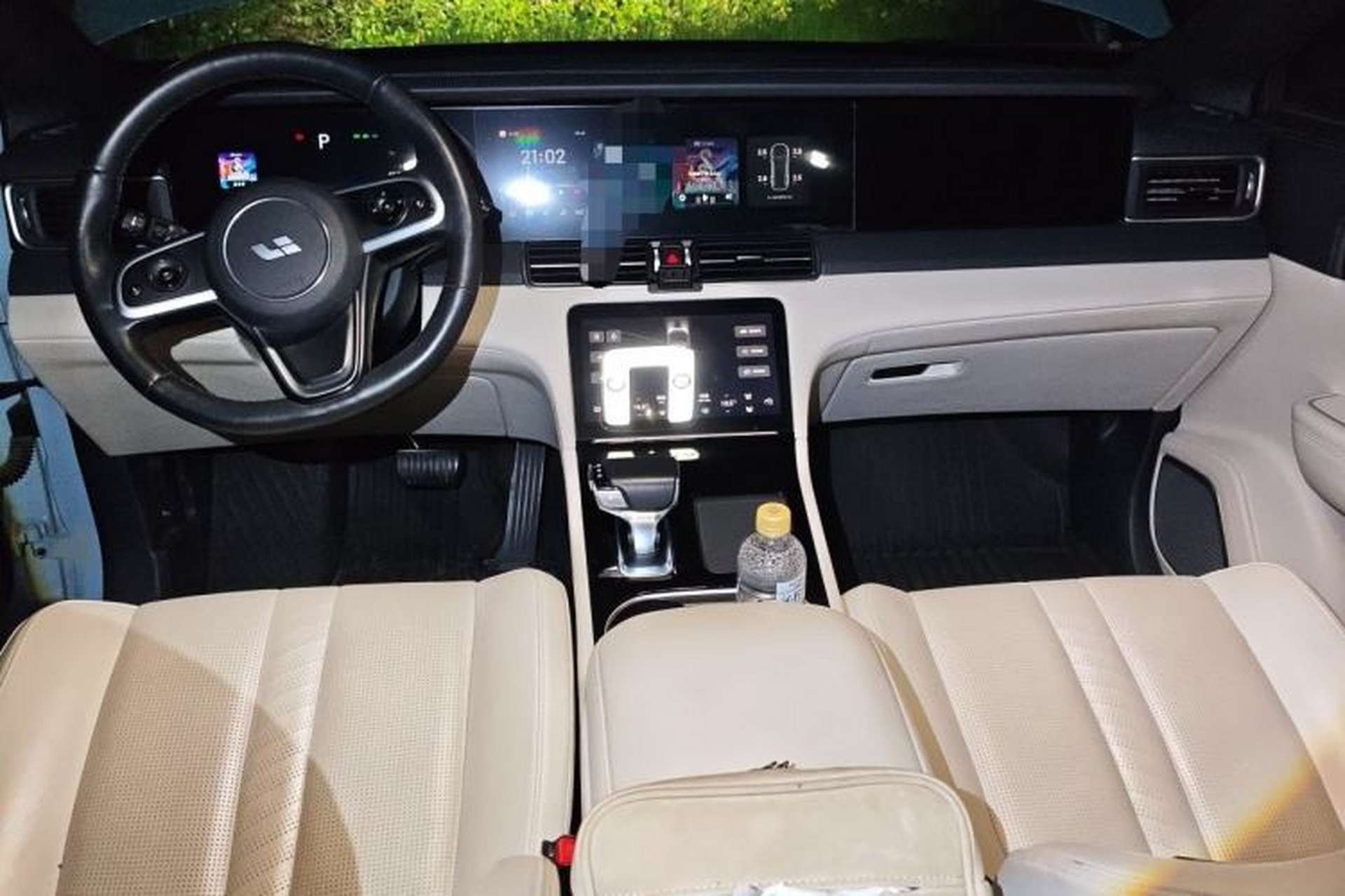 Used Li Auto ONE 2020 Extended-Range 6-Seater Version Audio And AC Panel