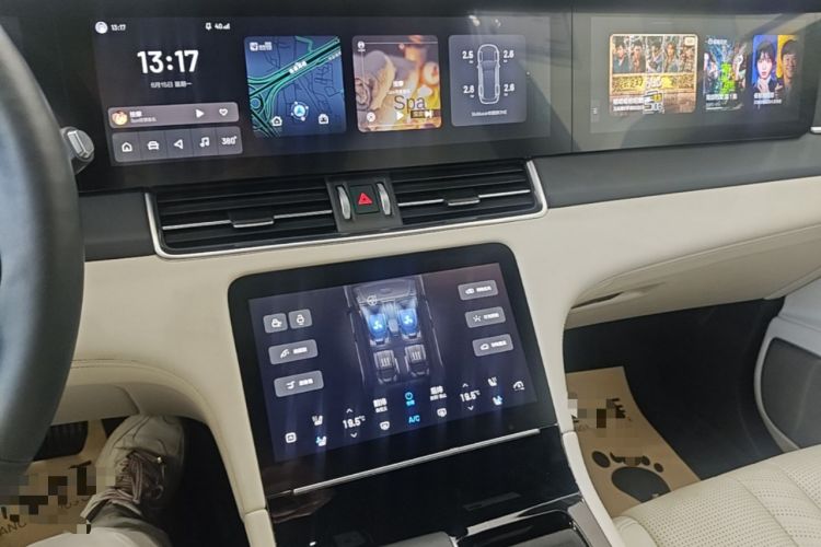 Used Li Auto ONE 2020 Extended-Range 6-Seater Version Audio And AC Panel