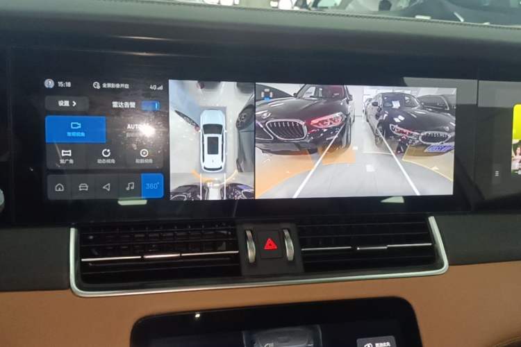 Used Li Auto ONE 2020 Extended-Range 6-Seater Version Audio And AC Panel
