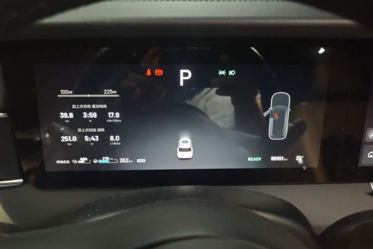 Used Li Auto ONE 2020 Extended-Range 6-Seater Version Instrument Cluster