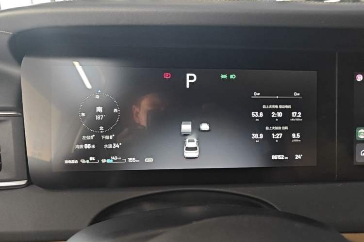 Used Li Auto ONE 2020 Extended-Range 6-Seater Version Instrument Cluster