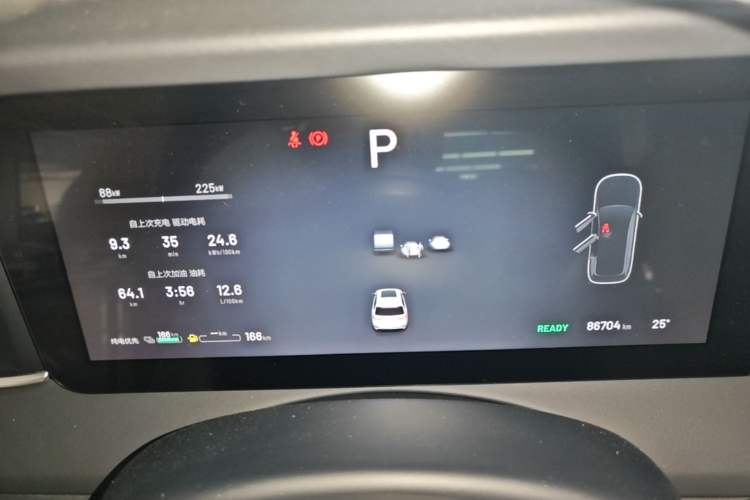 Used Li Auto ONE 2020 Extended-Range 6-Seater Version Instrument Cluster