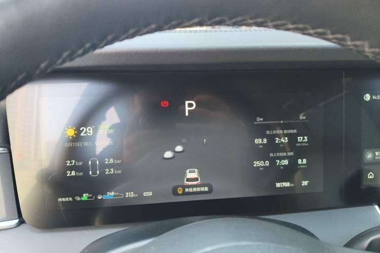 Used Li Auto ONE 2020 Extended-Range 6-Seater Version Instrument Cluster