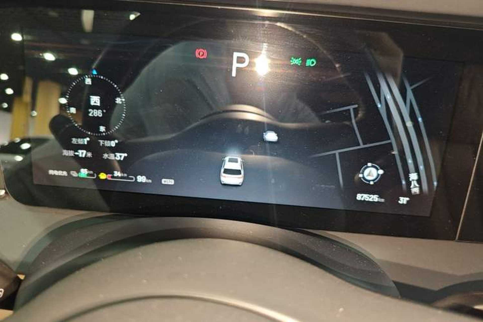 Used Li Auto ONE 2020 Extended-Range 6-Seater Version Instrument Cluster