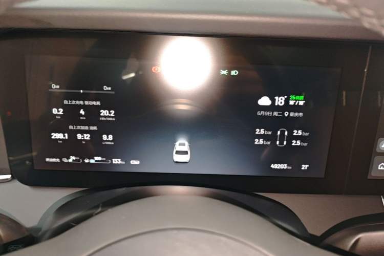 Used Li Auto ONE 2020 Extended-Range 6-Seater Version Instrument Cluster