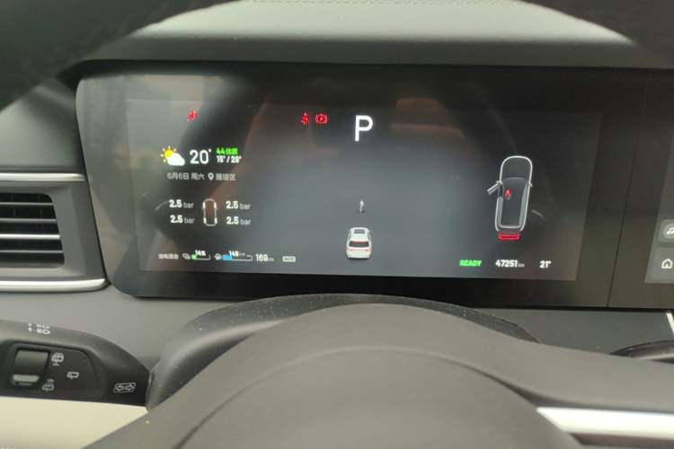 Used Li Auto ONE 2020 Extended-Range 6-Seater Version Instrument Cluster