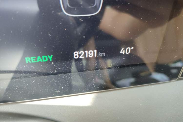 Used Li Auto ONE 2020 Extended-Range 6-Seater Version Odometer Close Up