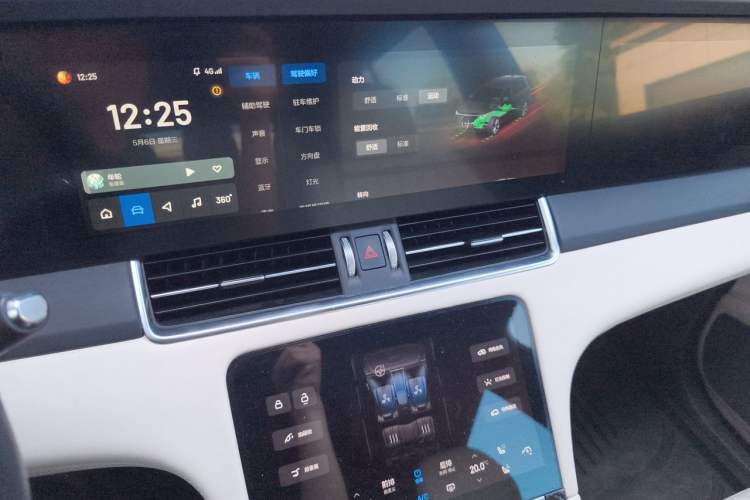 Used Li Auto ONE 2020 Range-Extended 7-Seater Version Odometer Close Up