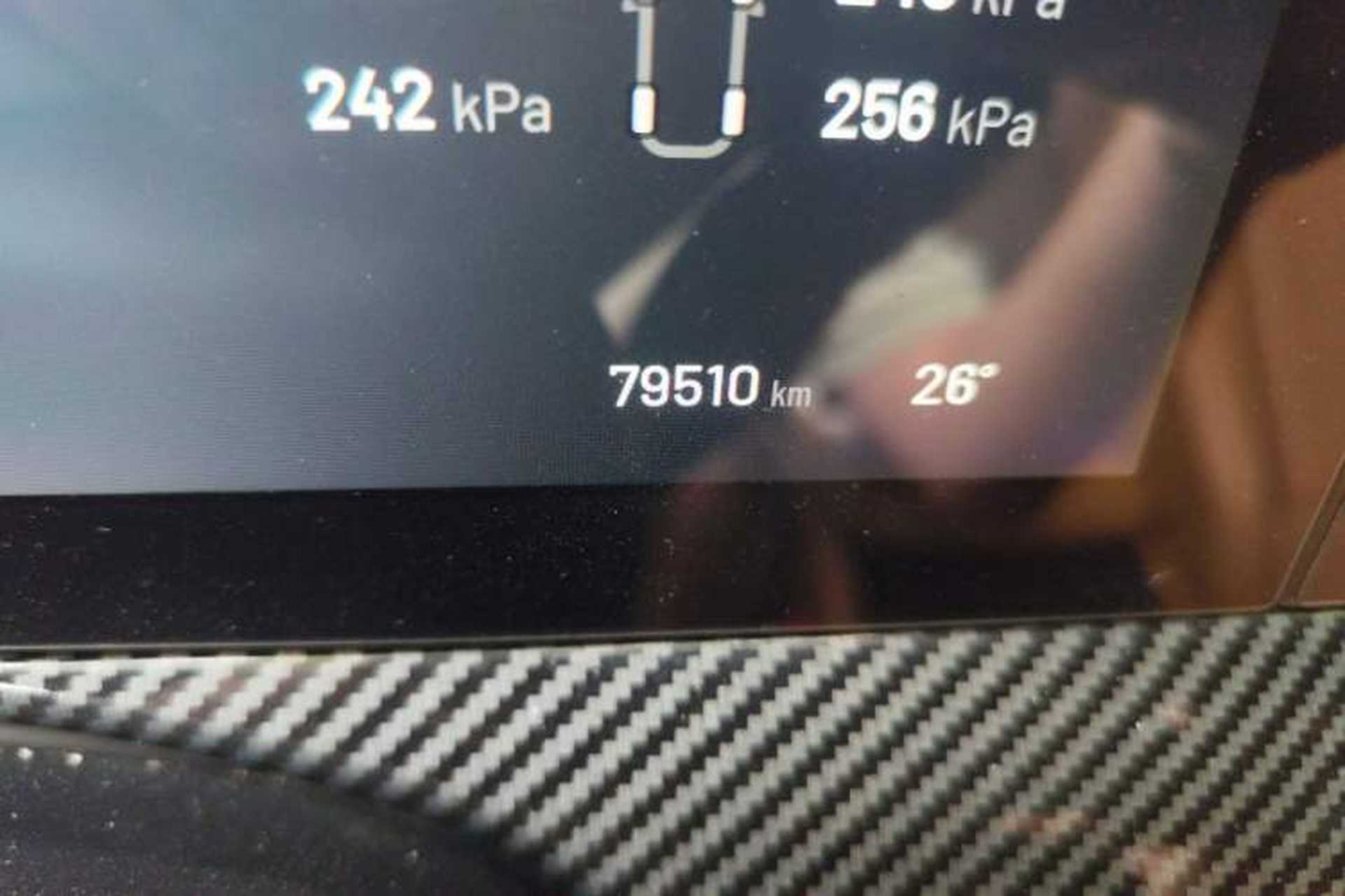 Used Li Auto ONE 2020 Extended-Range 6-Seater Version Odometer Close Up