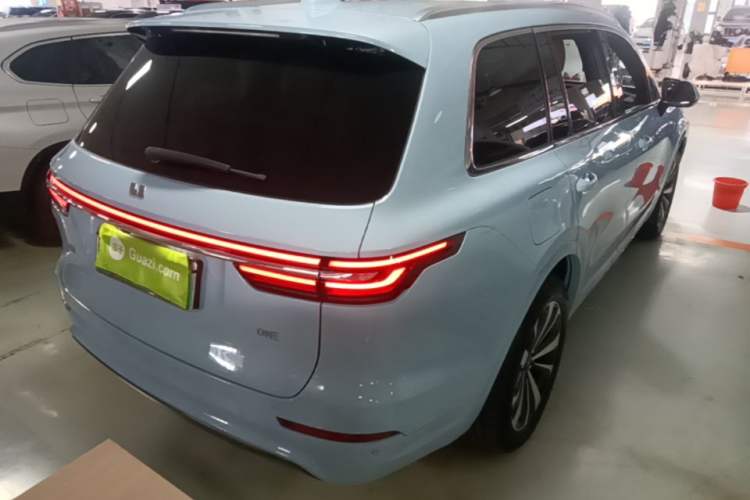 Used Li Auto ONE 2020 Extended-Range 6-Seater Version Rear Right 45 Deg