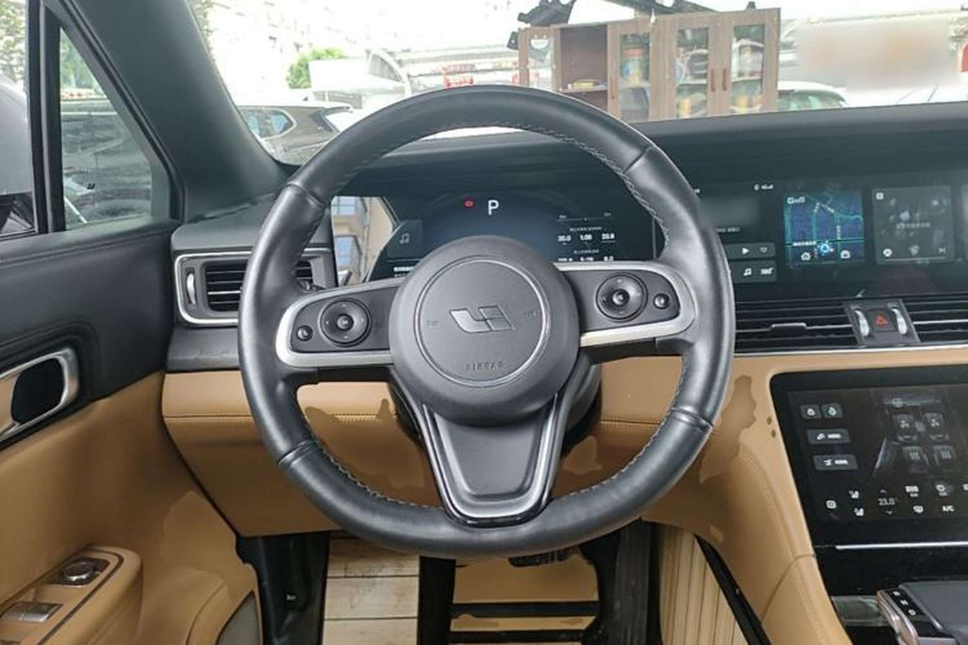 Used Li Auto ONE 2020 Extended-Range 6-Seater Version Steering Wheel