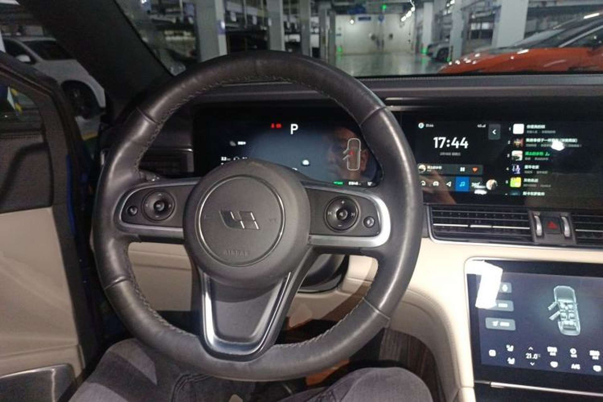 Used Li Auto ONE 2020 Extended-Range 6-Seater Version Steering Wheel