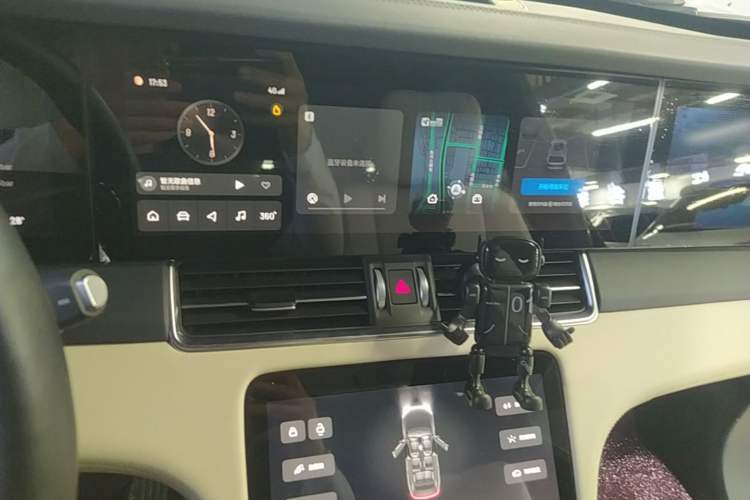 Used Li Auto ONE 2020 Extended-Range 6-Seater Version Audio And AC Panel