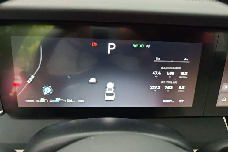 Used Li Auto ONE 2020 Extended-Range 6-Seater Version Instrument Cluster