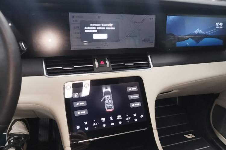 Used Li Auto ONE 2020 Extended-Range 6-Seater Version Audio And AC Panel