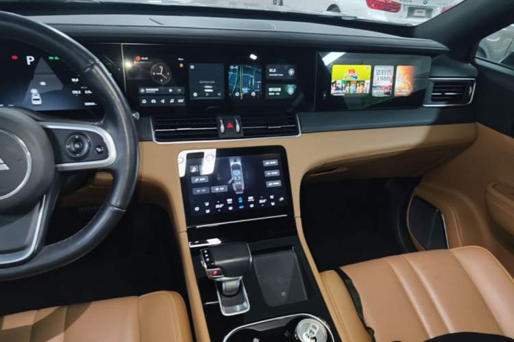 Used Li Auto ONE 2020 Extended-Range 6-Seater Version Audio And AC Panel