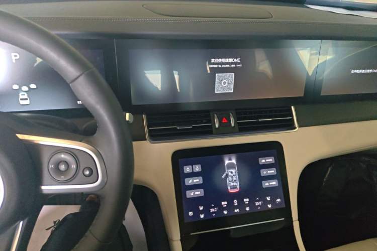 Used Li Auto ONE 2020 Extended-Range 6-Seater Version Audio And AC Panel