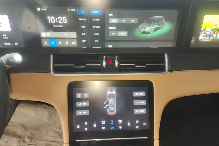 Used Li Auto ONE 2020 Range-Extended 7-Seater Version Audio And AC Panel