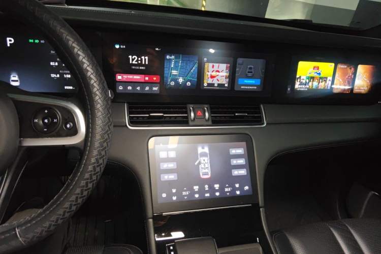 Used Li Auto ONE 2020 Extended-Range 6-Seater Version Audio And AC Panel