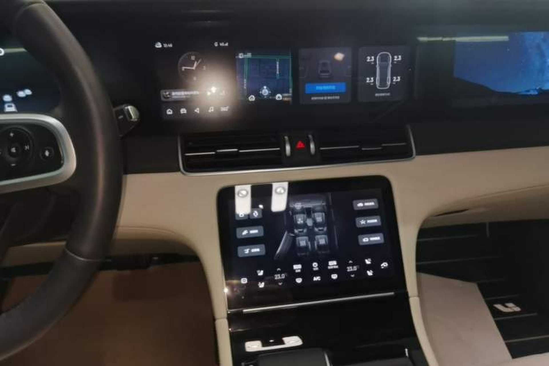 Used Li Auto ONE 2020 Extended-Range 6-Seater Version Audio And AC Panel