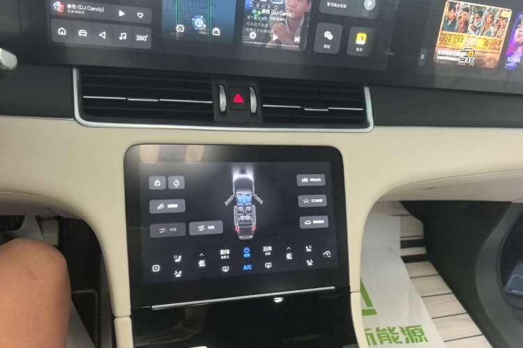 Used Li Auto ONE 2020 Extended-Range 6-Seater Version Audio And AC Panel