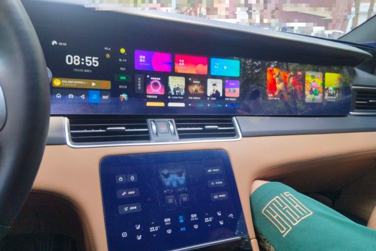 Used Li Auto ONE 2020 Extended-Range 6-Seater Version Audio And AC Panel
