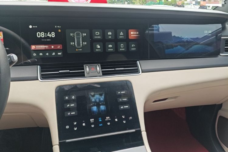 Used Li Auto ONE 2020 Extended-Range 6-Seater Version Audio And AC Panel