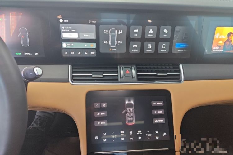 Used Li Auto ONE 2020 Extended-Range 6-Seater Version Audio And AC Panel