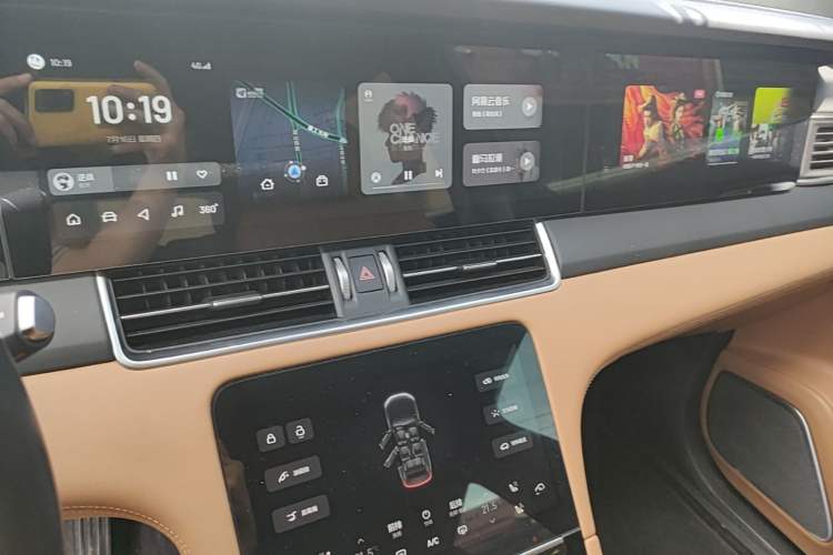 Used Li Auto ONE 2020 Extended-Range 6-Seater Version Audio And AC Panel