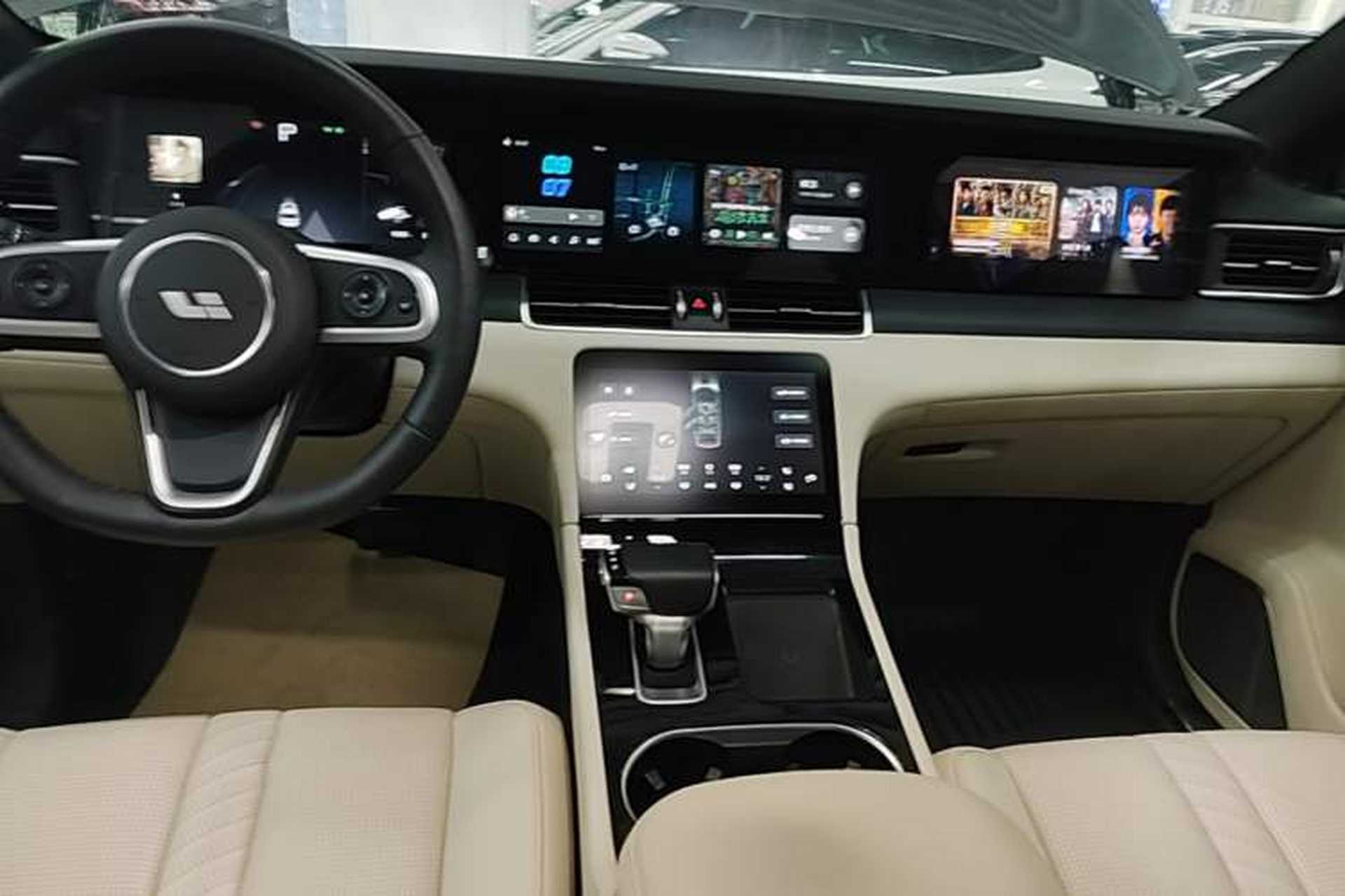 Used Li Auto ONE 2020 Extended-Range 6-Seater Version Audio And AC Panel