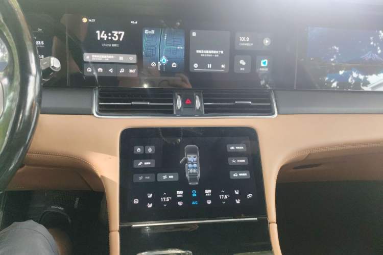 Used Li Auto ONE 2020 Range-Extended 7-Seater Version Audio And AC Panel