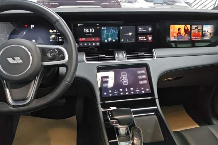 Used Li Auto ONE 2020 Extended-Range 6-Seater Version Audio And AC Panel