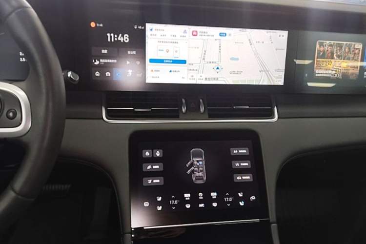 Used Li Auto ONE 2020 Extended-Range 6-Seater Version Audio And AC Panel