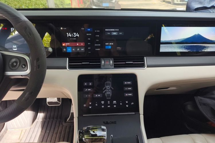 Used Li Auto ONE 2020 Extended-Range 6-Seater Version Audio And AC Panel
