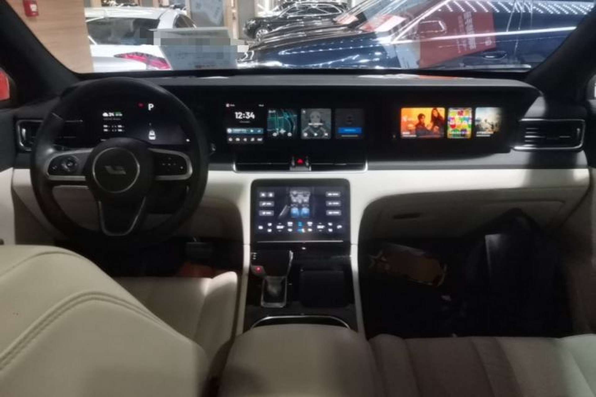 Used Li Auto ONE 2020 Extended-Range 6-Seater Version Center Console