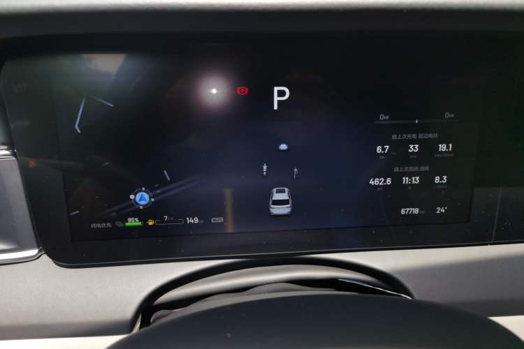 Used Li Auto ONE 2020 Extended-Range 6-Seater Version Instrument Cluster