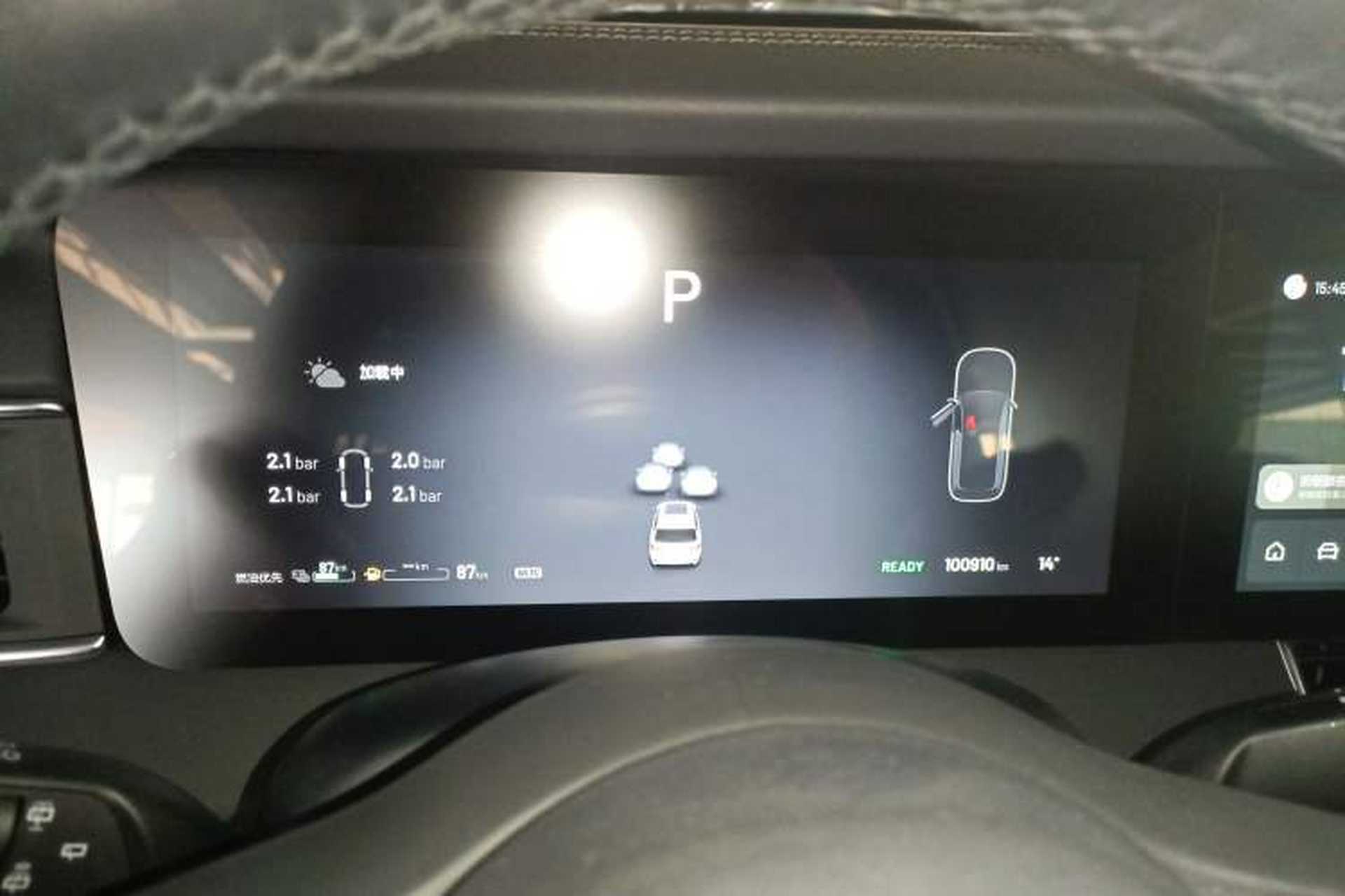 Used Li Auto ONE 2020 Extended-Range 6-Seater Version Instrument Cluster