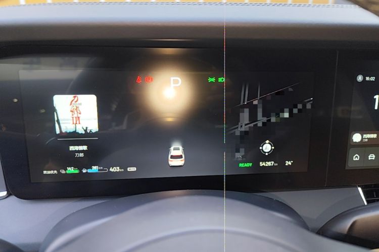 Used Li Auto ONE 2020 Extended-Range 6-Seater Version Instrument Cluster