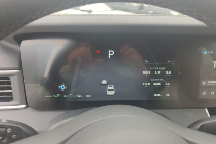 Used Li Auto ONE 2020 Extended-Range 6-Seater Version Instrument Cluster