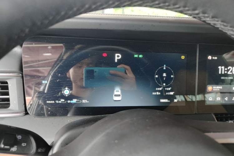 Used Li Auto ONE 2020 Extended-Range 6-Seater Version Instrument Cluster