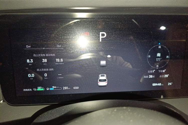 Used Li Auto ONE 2020 Extended-Range 6-Seater Version Instrument Cluster