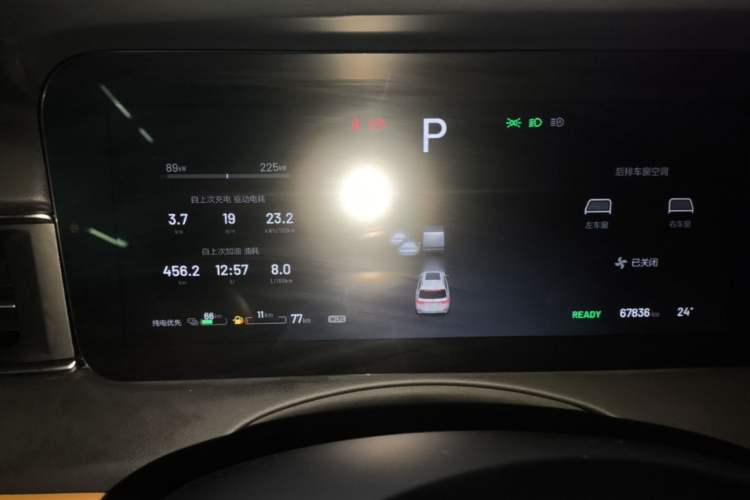 Used Li Auto ONE 2020 Extended-Range 6-Seater Version Instrument Cluster