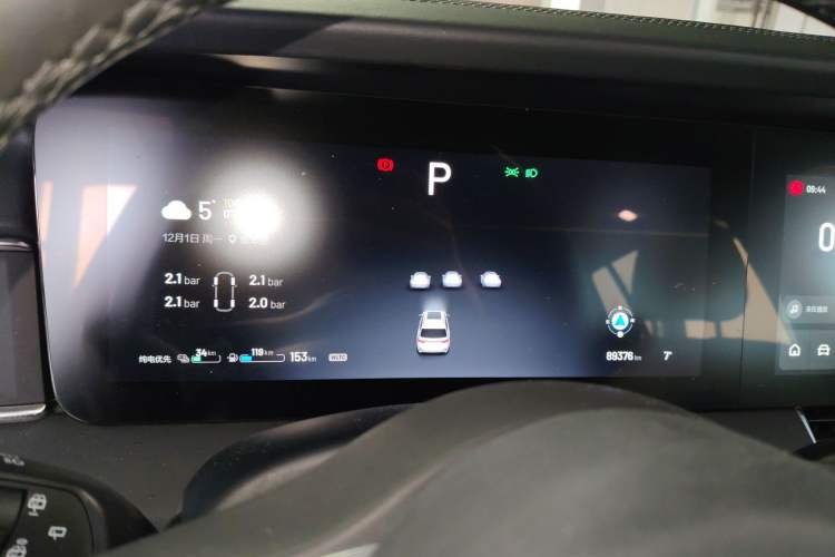 Used Li Auto ONE 2020 Extended-Range 6-Seater Version Instrument Cluster