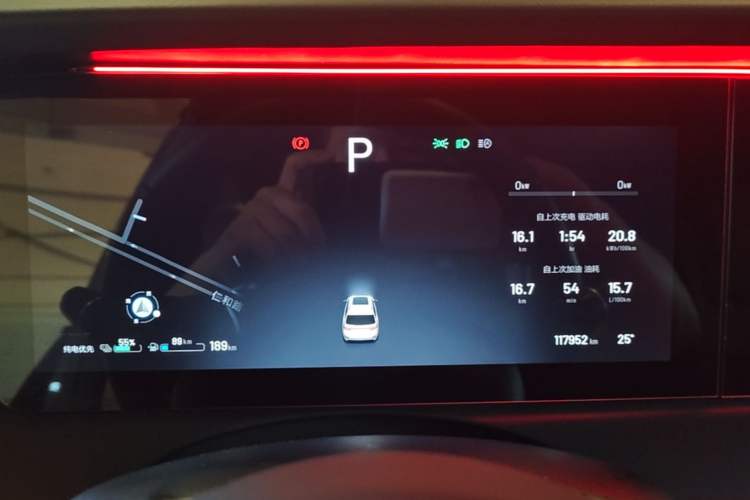 Used Li Auto ONE 2020 Extended-Range 6-Seater Version Instrument Cluster
