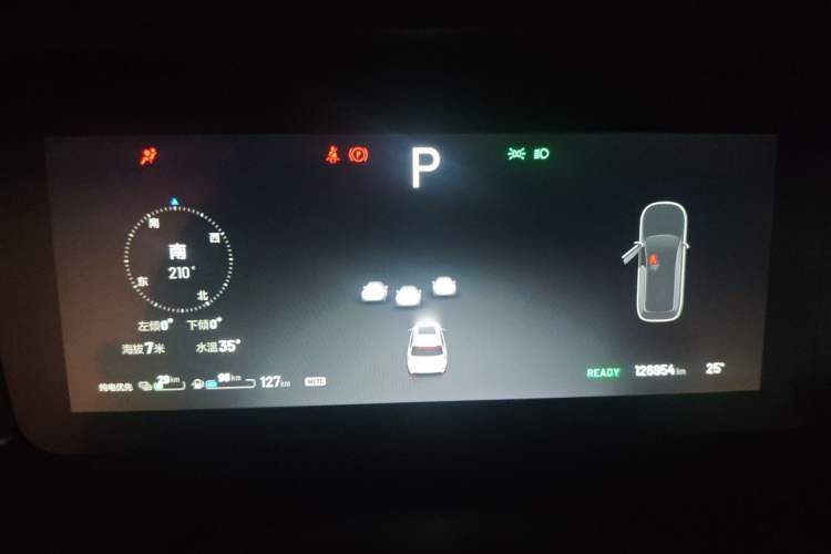 Used Li Auto ONE 2020 Range-Extended 7-Seater Version Instrument Cluster