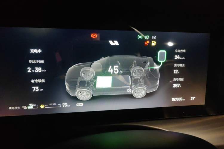 Used Li Auto ONE 2020 Extended-Range 6-Seater Version Instrument Cluster